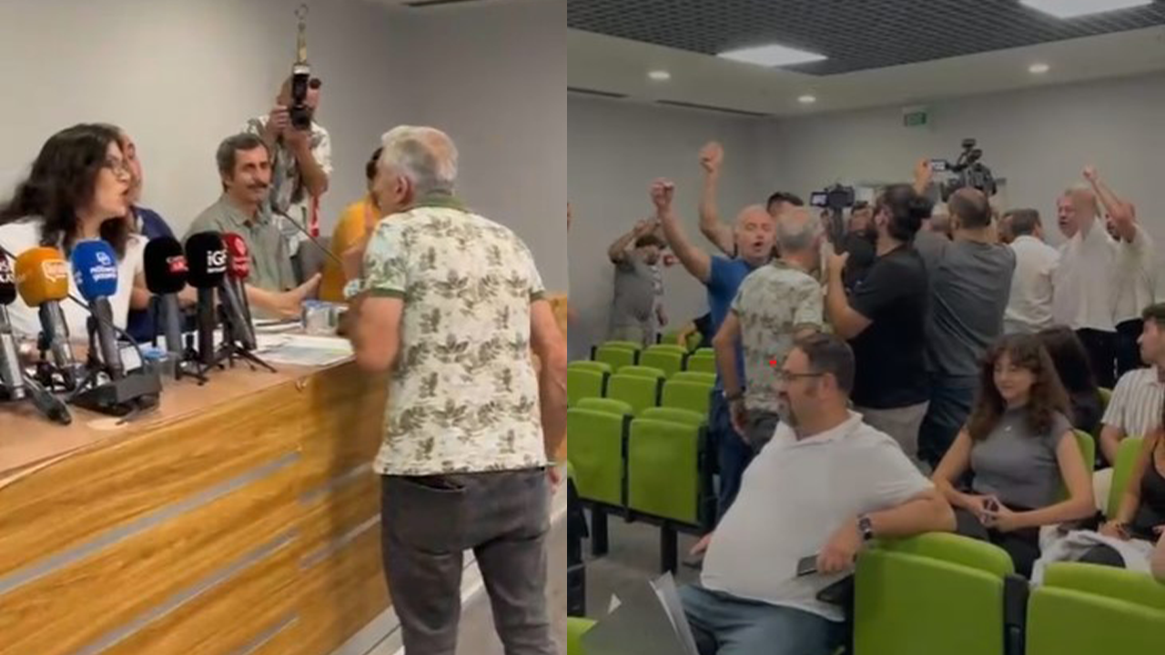 Mimarlar Odası'nda gergin toplantı: Bursasporlu taraftarlar istifa çağrısı yaptı!