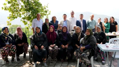 Başkan Aydın, Mürseller'de vatandaşlarla buluştu