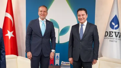 Fatih Erbakan, Ali Babacan’ı ziyaret etti