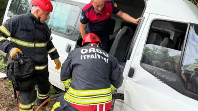 Ordu’daki servis minibüsü kazasında yaralı sayısı 16’ya yükseldi