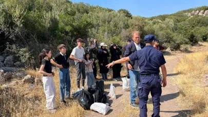 Çanakkale’de kaçak göçmen operasyonu