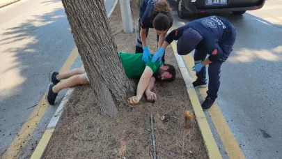 Kaza yapan motosiklet sürücüsü ağır yaralandı