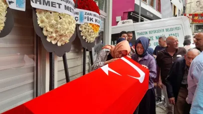 Mustafa Demir memleketi Trabzon'da son yolculuğuna uğurlandı