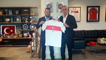 Ertuğrul Doğan'dan, TFF Başkanı Hacıosmanoğlu'na ziyaret