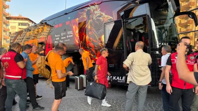 Galatasaray, ligin ilk maçı için Gaziantep'te