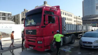 Malatya'da tır yayaya çarptı