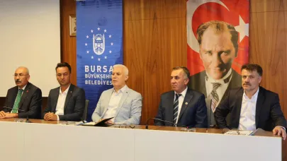 Mustafa Bozbey İznik muhtarlarıyla bir araya geldi
