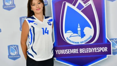 Genç voleybolcu Esennur Atay, Yunusemre’de