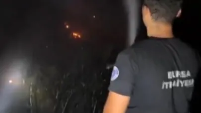 Bursa’dan Çanakkale’deki yangına itfaiye desteği