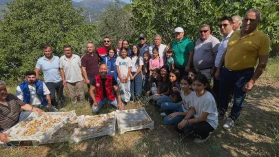 Köşk'te gönüllü hasat şenliği gerçekleştirildi