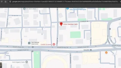 Camiye haritalarda yer ismi olarak Victor Osimhen'in ismini verdiler