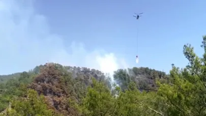 Anamur'daki orman yangını kontrol altına alındı