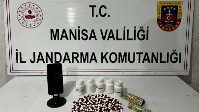 Kula'da durdurulan araçtan sentetik uyuşturucu çıktı