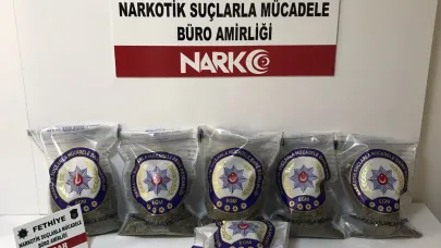 Fethiye'de uyuşturucu operasyonu: 3 tutuklama