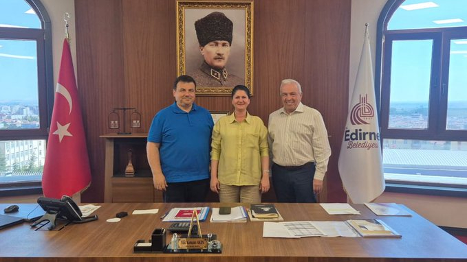 Nilüfer Belediye Başkanı Özdemir'den Edirne'ye ziyaret