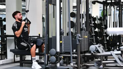Beşiktaş'tan çift antrenman