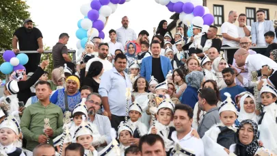 Osmangazi'de geleneksel sünnet şöleni