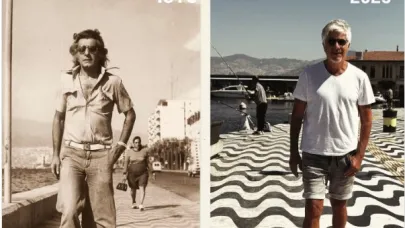 Nejat Uygur'un oğlu Behzat Uygur'dan nostaljik paylaşım