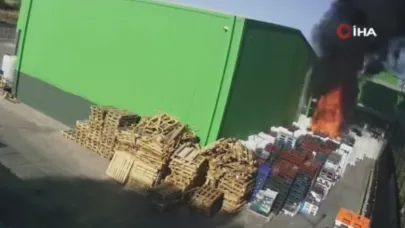 Teksüt fabrikası yangın paniği: 2 kişi yaşamını yitirdi.