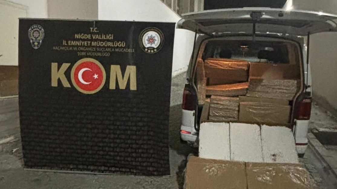 Niğde’de kaçakçılık operasyonu