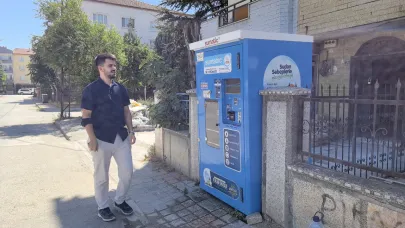 Genç girişimciden ucuz ve temiz mineralli su otomatı
