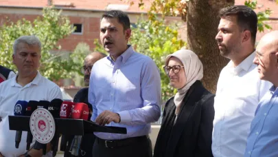 Bakan Kurum'dan Sındırgı depremi sonrası önemli açıklamalar
