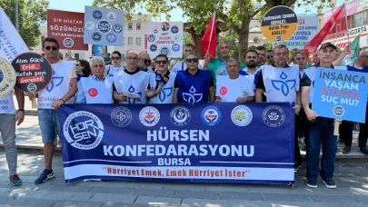 HÜR-SEN’den Şehreküstü Meydanı’nda Oturma Eylemi