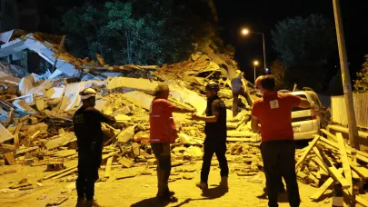 Kızılay ekibi deprem bölgesinde!