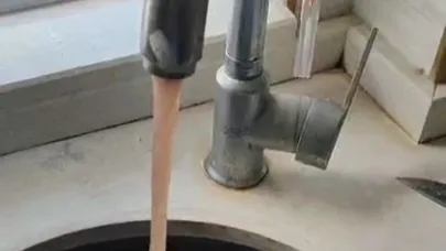 Tekirdağ musluklarında kahverengi su şoku