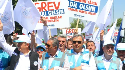 Memur-Sen'den toplu sözleşme eylemi