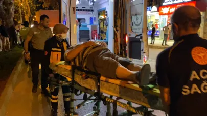 Kırmızı ışıkta korkutan kaza