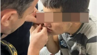 Oltaya balık değil çocuk takıldı!
