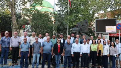 Başkan Şadi Özdemir'den Akçalar'a ziyaret
