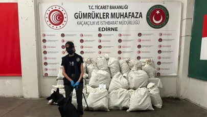 Edirne'de esrar ele geçirildi: 2 kişi gözaltına alındı