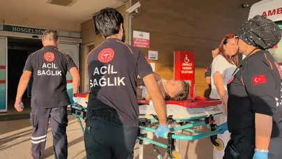 Balkondan düşen çocuk yaralandı