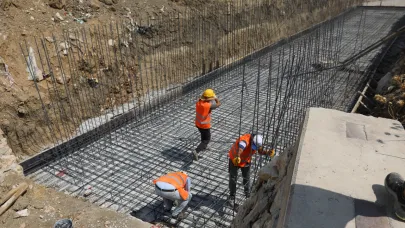 Balkan Mahallesi'nde altyapı çalışmaları sürüyor