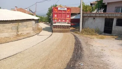 Bursa'nın dağ ilçelerinin yollarına Büyükşehir imzası