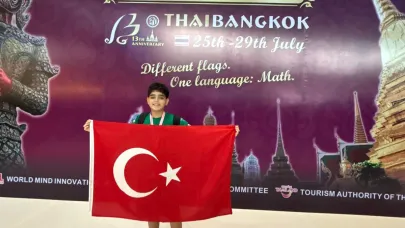 Mersinli öğrenci Ezel Ali Altın, matematikte dünya 3'üncüsü oldu