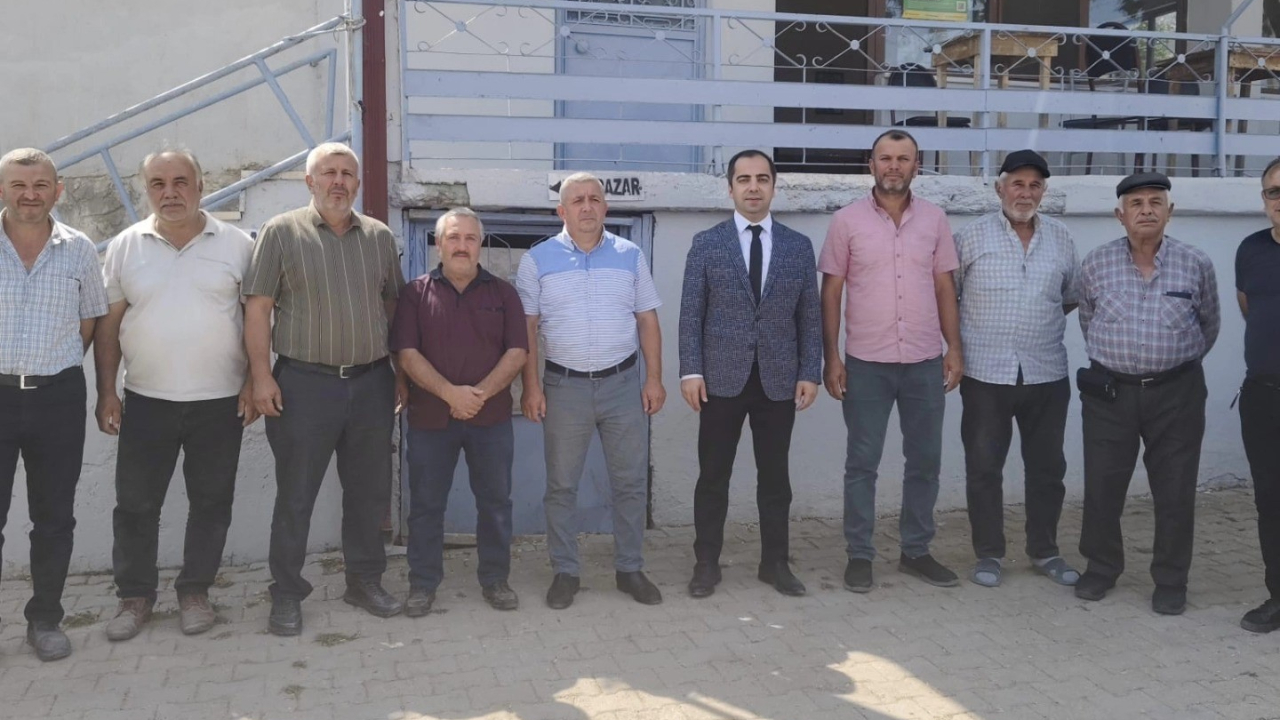 Kaymakam Uçar köylerde vatandaşlarla bir araya geldi