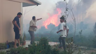 Çocukların oyunu sazlık yangınına neden oldu