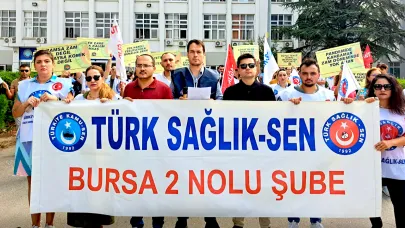 Türk Sağlık-Sen'den iş bırakma eylemi