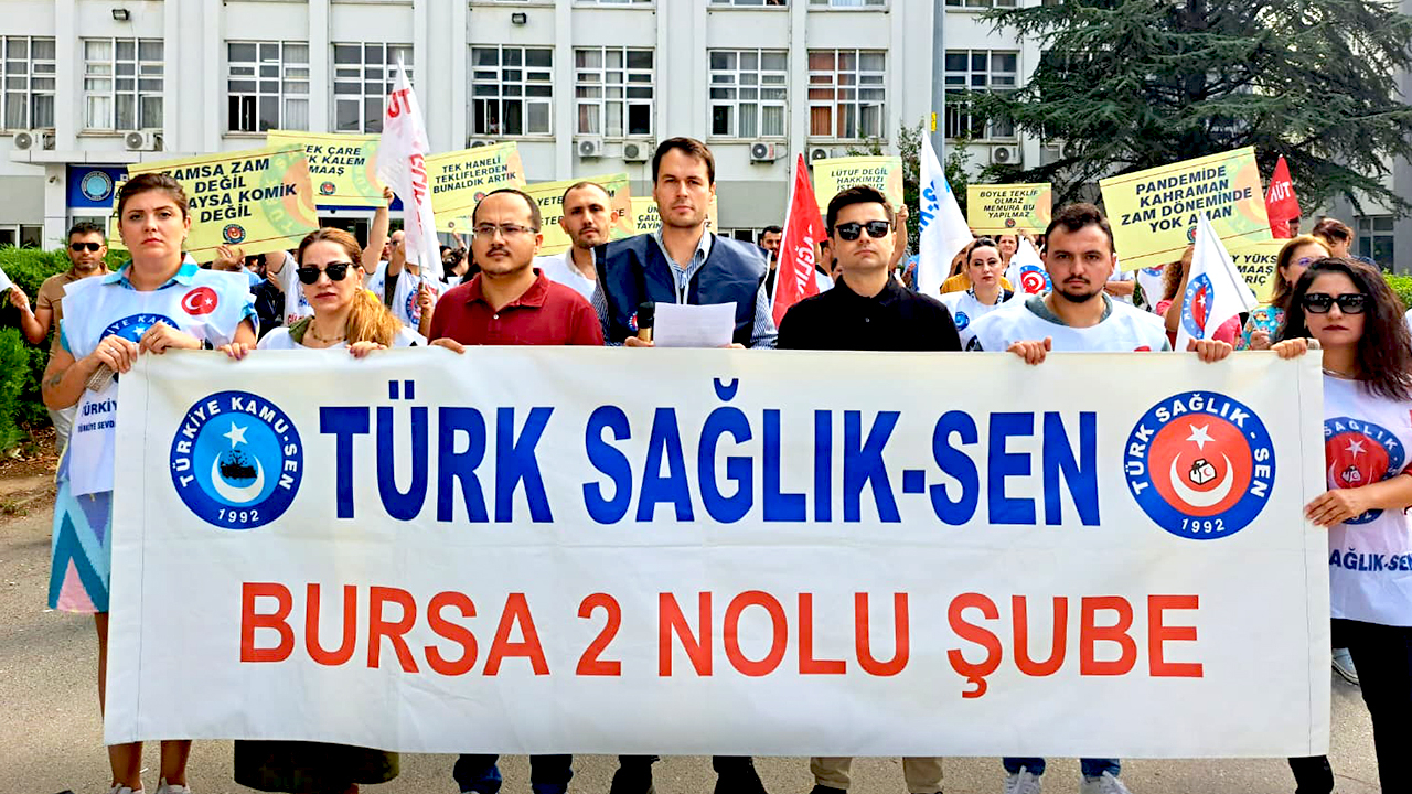 Türk Sağlık-Sen'den iş bırakma eylemi
