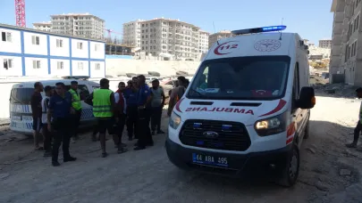 Şantiyede işçiler arasında taşlı sopalı kavga: 5 yaralı