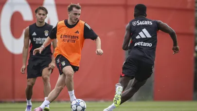 Benfica, Fenerbahçe maçı hazırlıklarını sürdürdü
