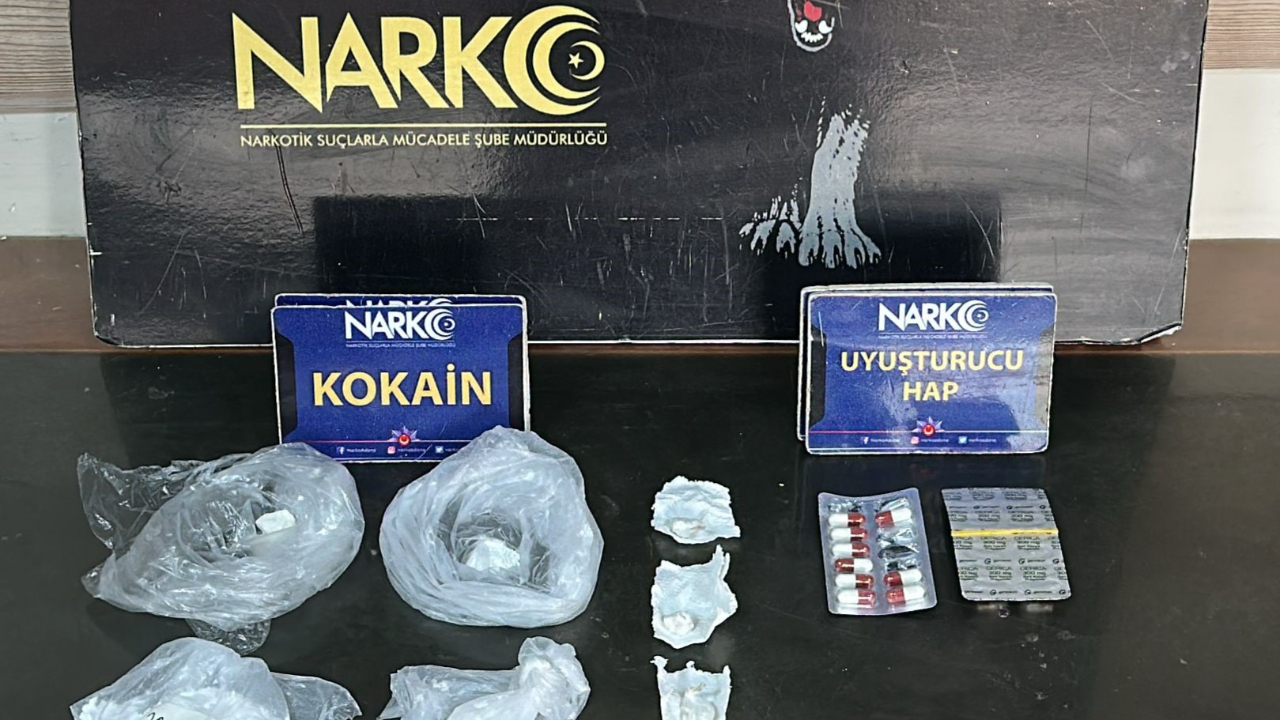Buzdolabına saklanan kokain ele geçirildi!