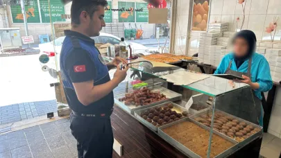 Zabıtadan pastane, tatlıcı ve dondurmacılara denetim