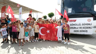 Adana'dan 691 Suriyeli daha ülkesine döndü