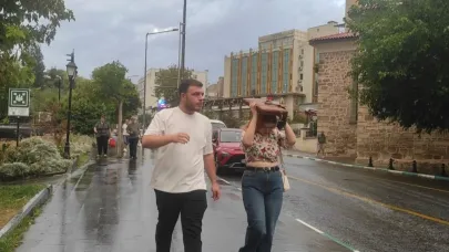 Tekirdağ'da beklenen yağmur geldi