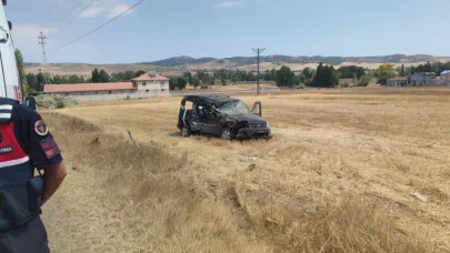 Sorgun'da trafik kazası