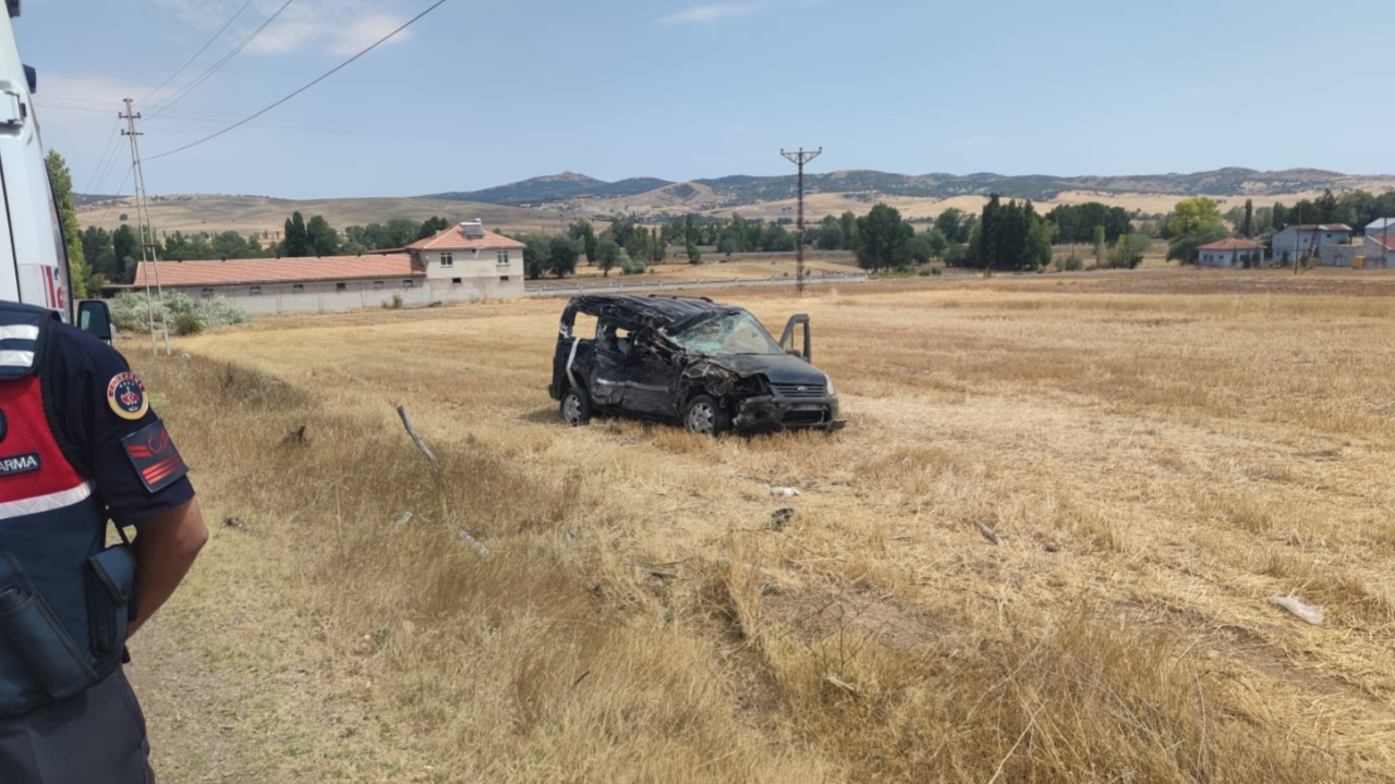 Sorgun'da trafik kazası